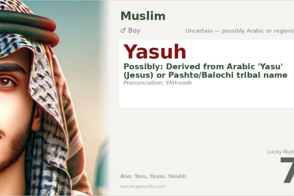 Yasuh Name Meaning — Origin, Gender & Details (2025)