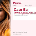 Zaarifa Name Meaning and Details