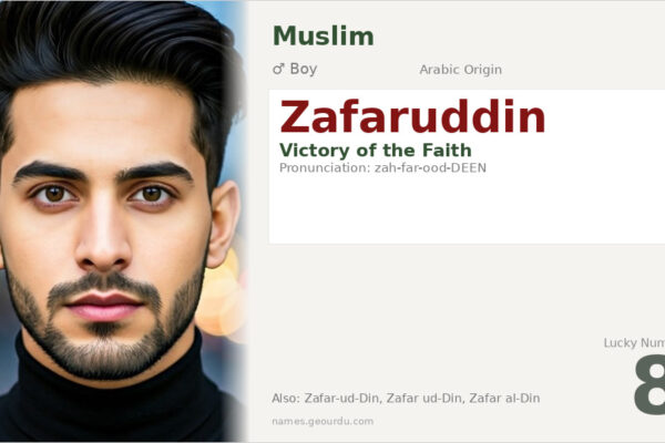 Zafaruddin Meaning — Arabic Origin, Boy Name & Details (2025)