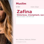 Zafina Name Meaning and Details
