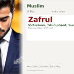 Zafrul Name Meaning and Details