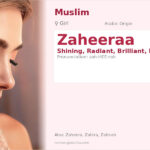 Zaheeraa Name Meaning and Details