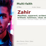 Zahir Name Meaning and Details