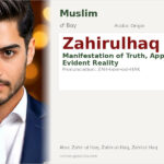 Zahirulhaq Name Meaning and Details