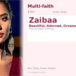 Zaibaa Name Meaning and Details