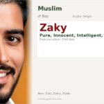 Zaky Name Meaning and Details