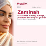 Zaminah Name Meaning and Details