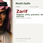 Zarif Name Meaning and Details