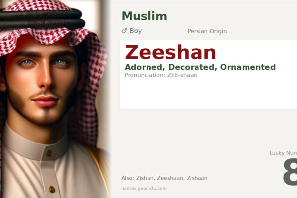 Zeeshan Name Meaning — Persian Origin, Boy Name & Details (2025)