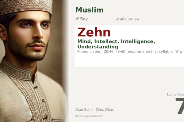 Zehn Name Meaning — Arabic Origin, Boy Name & Intelligence (2025)