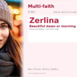 Zerlina Name Meaning and Details