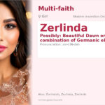 Zerlinda Name Meaning and Details