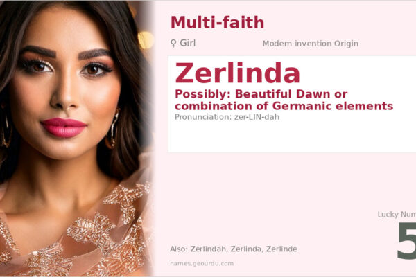Zerlinda Name Meaning — Origin, Gender & Details (2025)