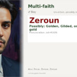 Zeroun Name Meaning and Details