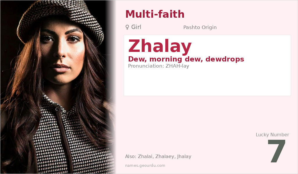 Zhalay Name Meaning and Details