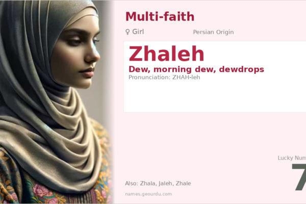 Zhaleh Name Meaning — Origin, Gender & Details (2025)