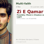 Zi E Qamar Name Meaning and Details