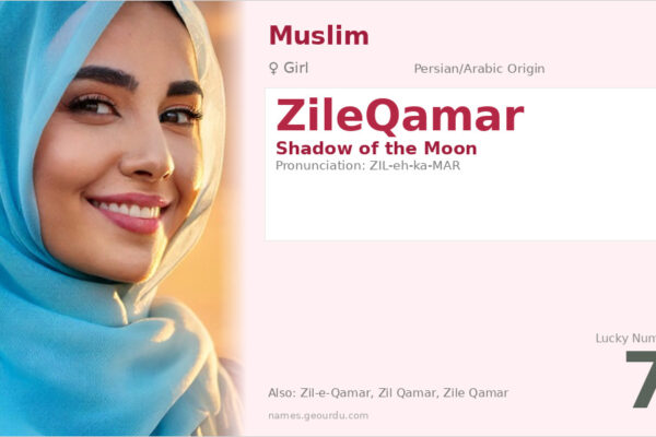 ZileQamar Meaning — Origin, Gender & Details (2025)