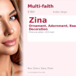 Zina Name Meaning and Details
