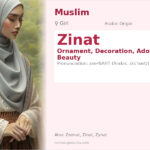 Zinat Name Meaning and Details