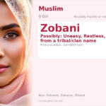 Zobani Name Meaning and Details