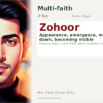 Zohoor Name Meaning and Details