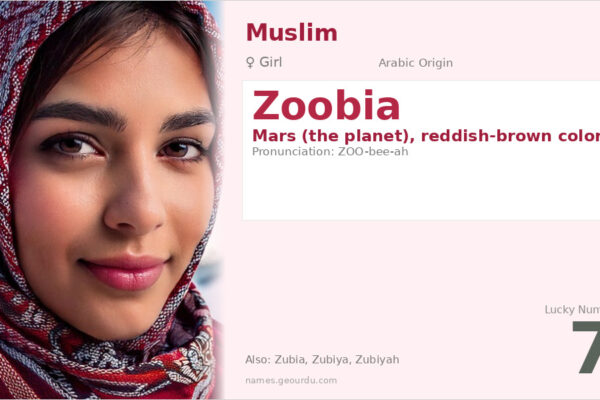 Zoobia Name Meaning — Origin, Gender & Details (2025)