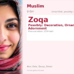 Zoqa Name Meaning and Details