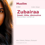 Zubairaa Name Meaning and Details