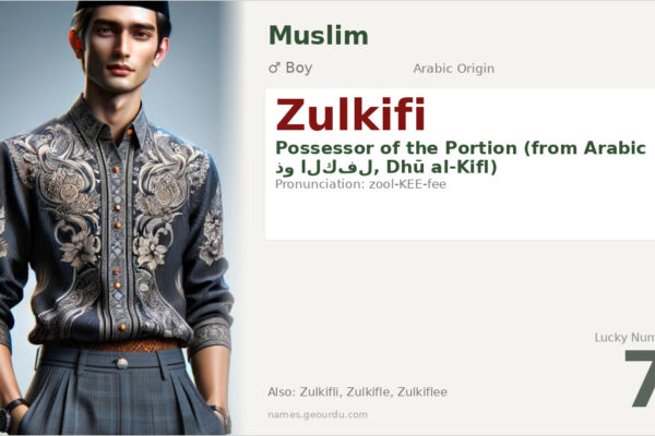 Zulkifi Name Meaning — Arabic Origin, Islamic Significance & Details (2025)
