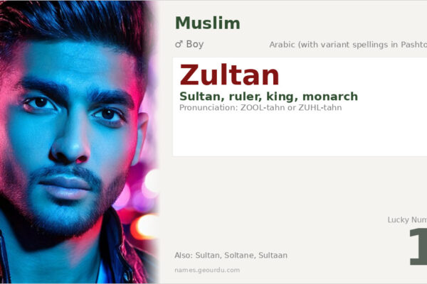 Zultan Name Meaning — Origin, Gender & Details (2025)