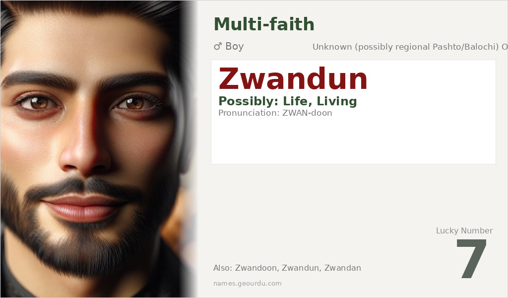Zwandun Name Meaning and Details