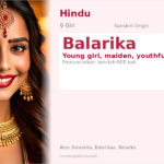 Balarika Name Meaning and Details