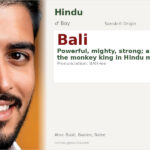 Bali Name Meaning and Details