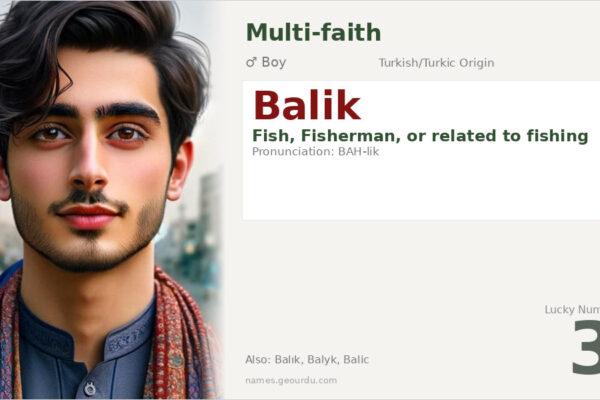 Balik Name Meaning — Fish Origin, Boy Name & Cultural Details (2025)
