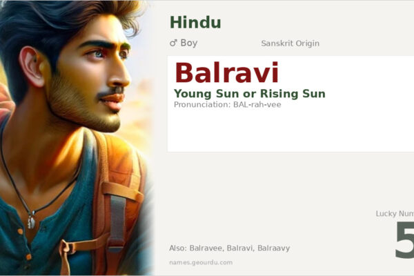 Balravi Name Meaning — Sanskrit Origin, Hindu Boy Name & Details (2025)