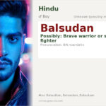 Balsudan Name Meaning and Details