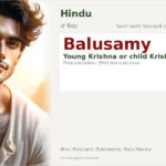 Balusamy Name Meaning and Details