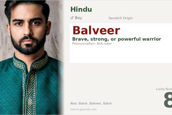 Balveer Name Meaning — Sanskrit Origin, Boy Name & Warrior Significance (2025)