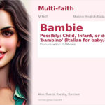 Bambie Name Meaning and Details