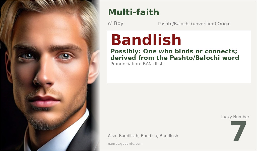 Bandlish Name Meaning and Details