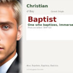 Baptist Name Meaning and Details