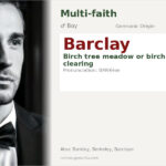 Barclay Name Meaning and Details