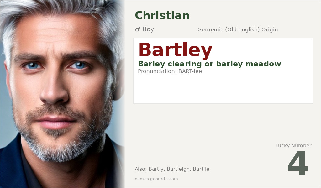 Bartley Name Meaning and Details