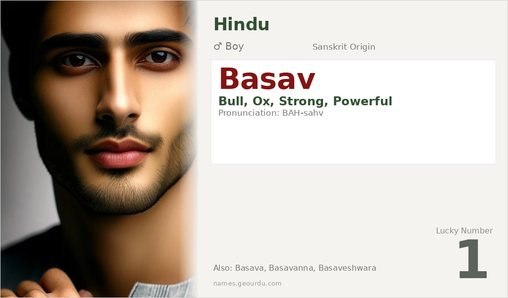 Basav Name Meaning and Details