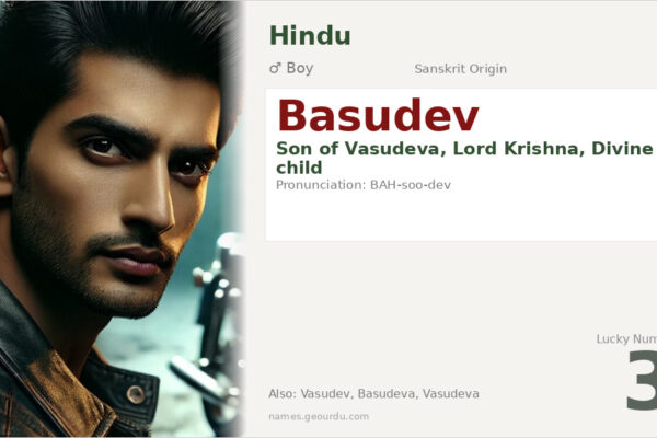 Basudev Meaning — Origin, Gender & Details (2025)