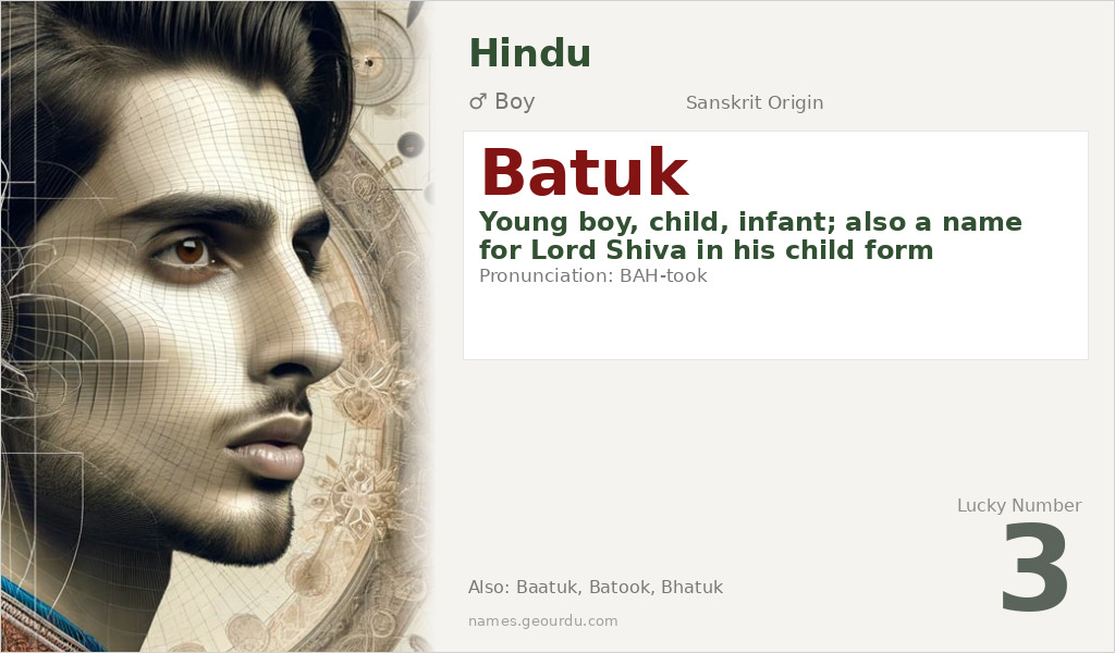 Batuk Name Meaning and Details
