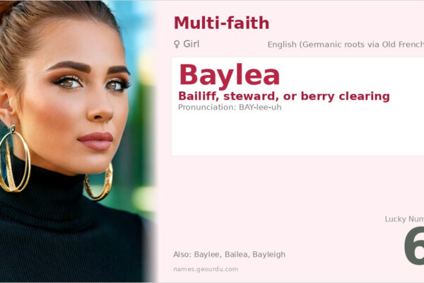 Baylea Name Meaning — Origin, Gender & Details (2025)
