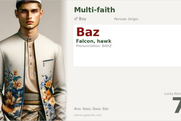 Baz Name Meaning — Persian Origin, Boy Name & Falcon Symbolism (2025)
