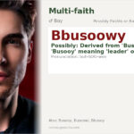 Bbusoowy Name Meaning and Details
